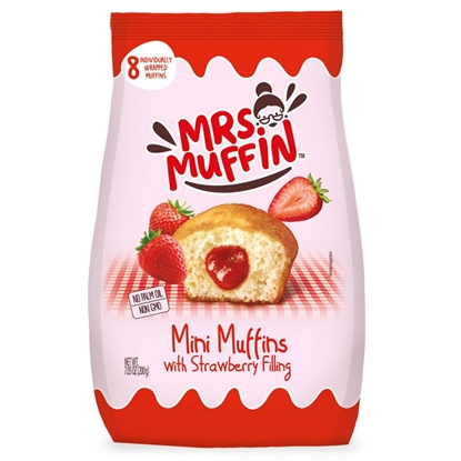 Picture of MR muffin MINI STRAWBERRY MUFFINS 200GR